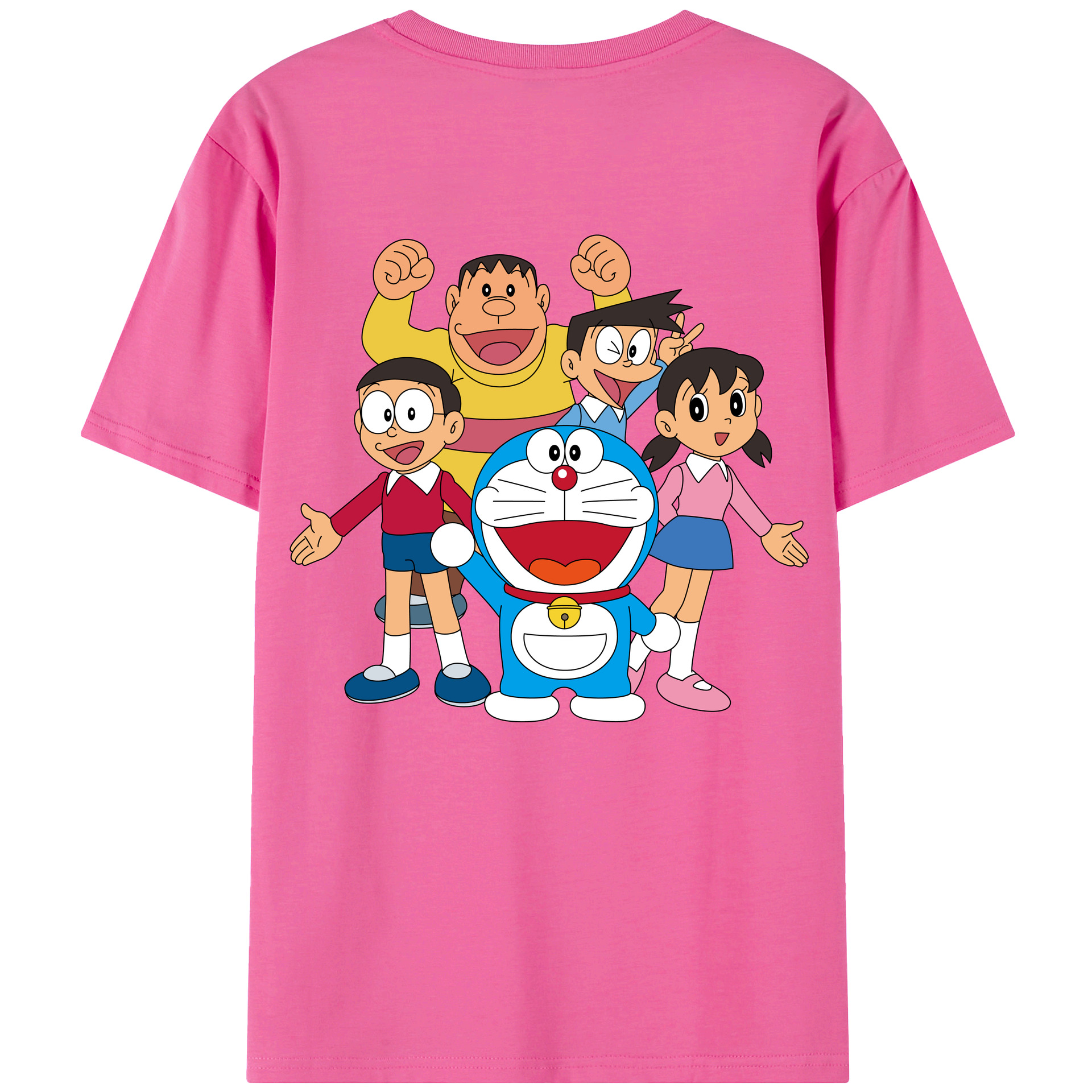 （画像用） ドラえもん 骨川 スネ夫 Doraemon Honekawa Suneo レディース半袖Tシャツ(バックプリント)